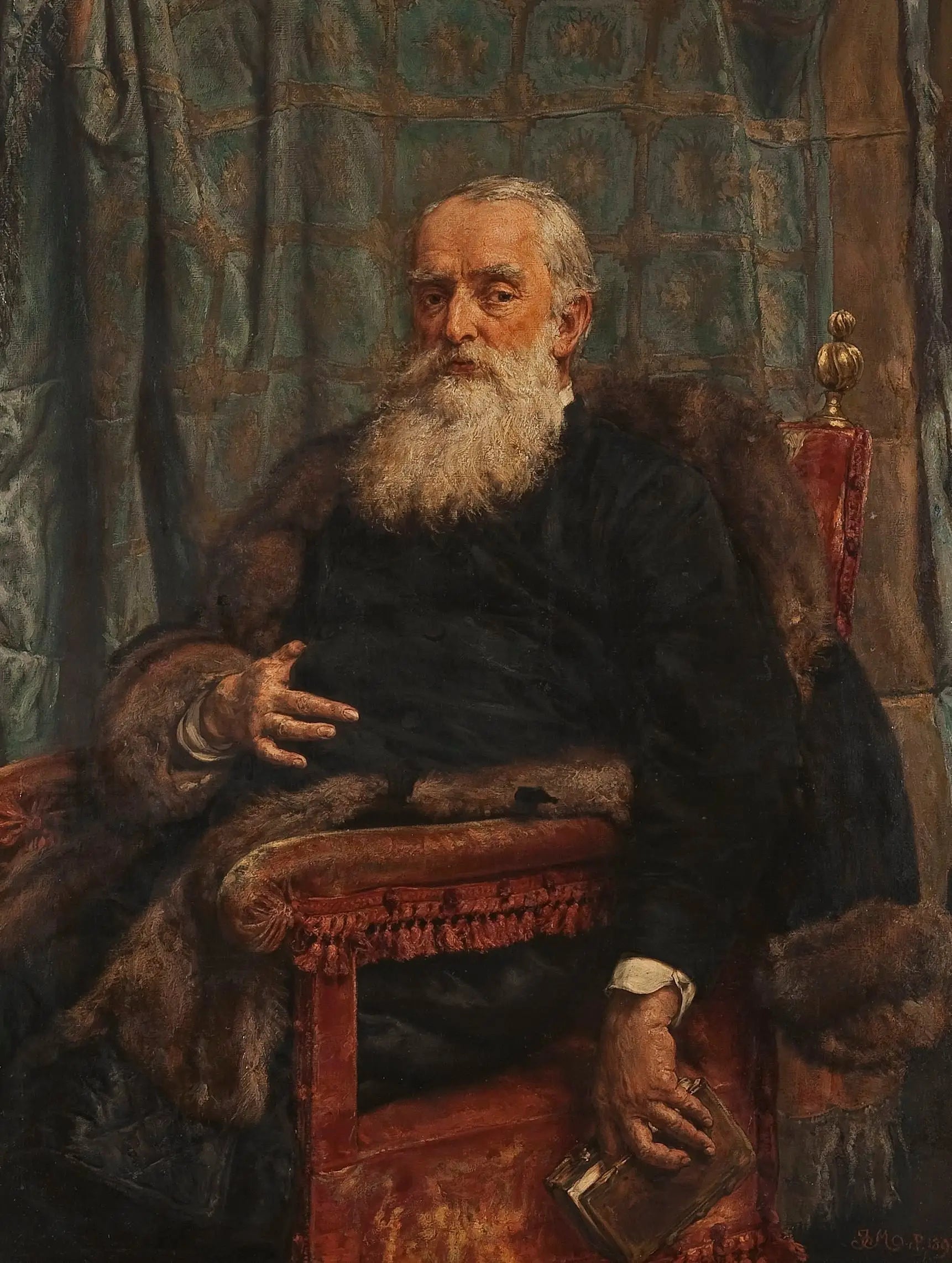 Portrait de Henryk Krajewski - Jan Matejko image 1 tableau peint à l’huile sur toile