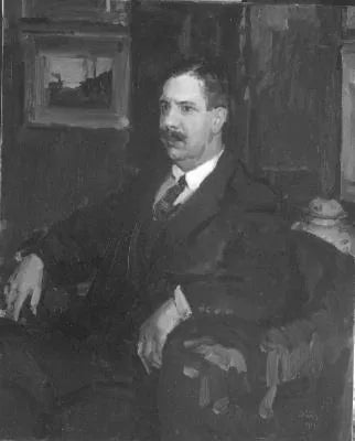 Portrait de J.M.P. Glerum - Isaac Israëls
