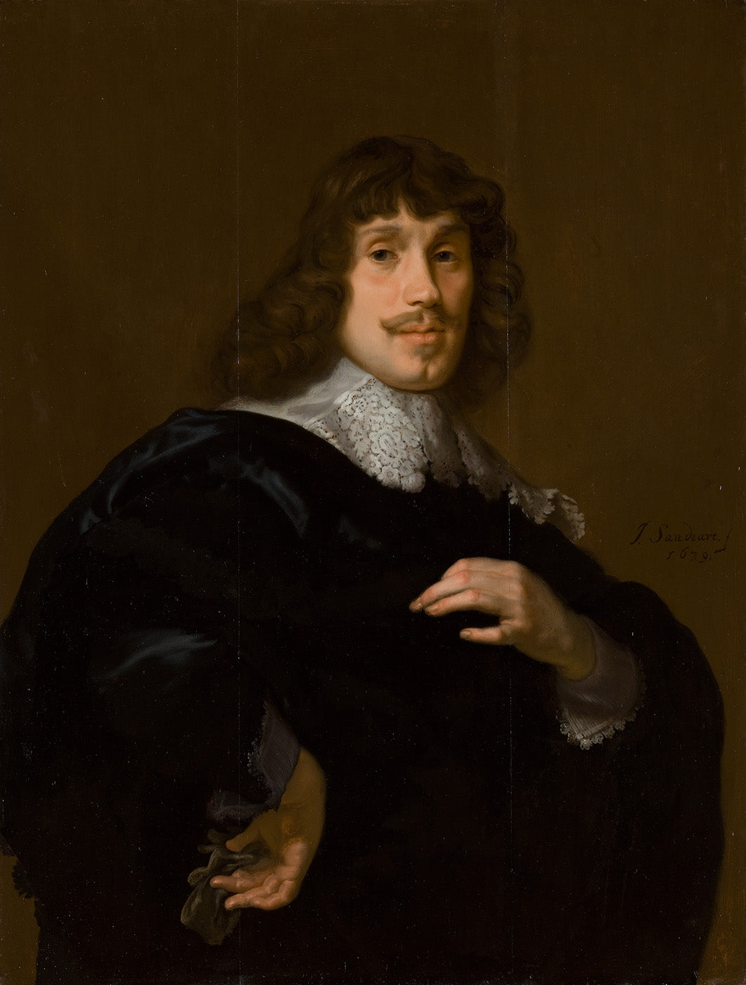 Portrait de Jacob Bicker (1612-1676) - Joachim von Sandrart image 1 tableau peint à l’huile sur toile