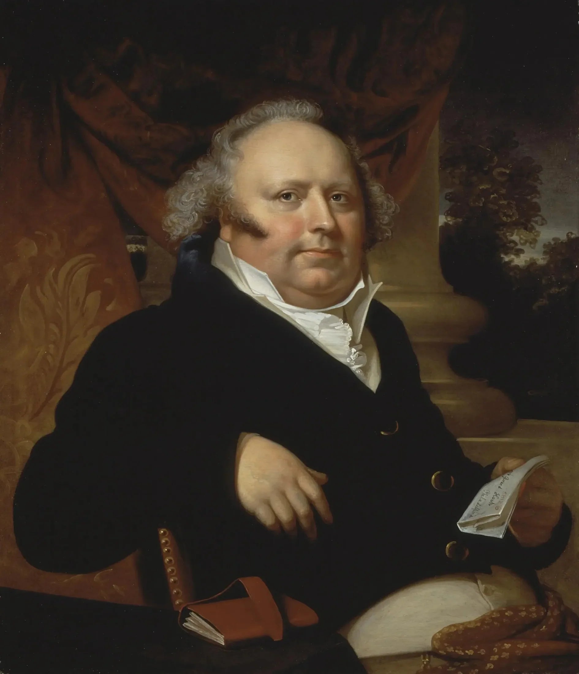 Portrait de Jacob Gerard Koch - Rembrandt Peale image 1 reproduction artisanale de tableau