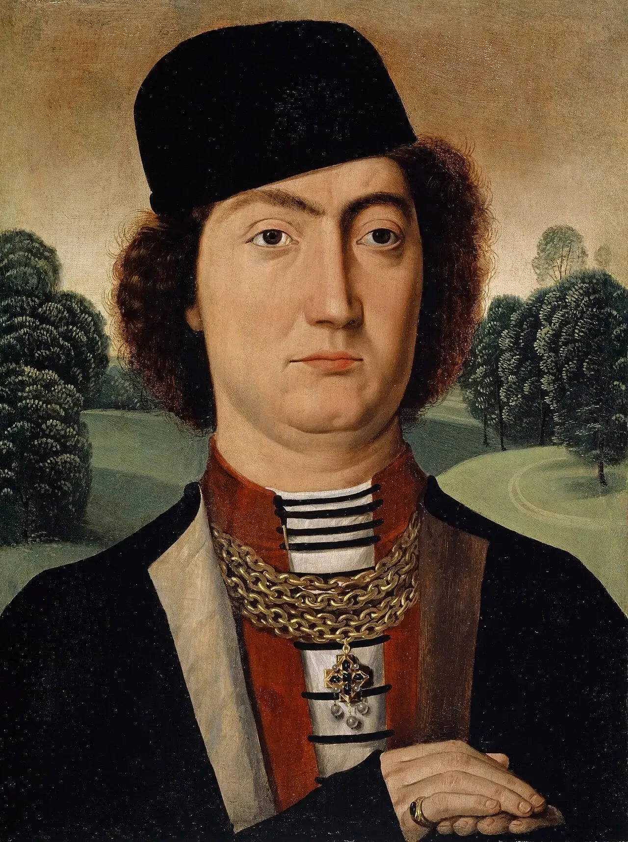 Portrait de Jacob de Savoie - Hans Memling image 1 reproduction de peinture à l’huile