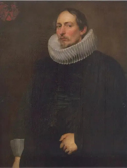 Portrait de Jacob de Witte (1591-1631), ca. 1618-1619 - Antoine van Dyck image 1 copie de tableau peinte à la main