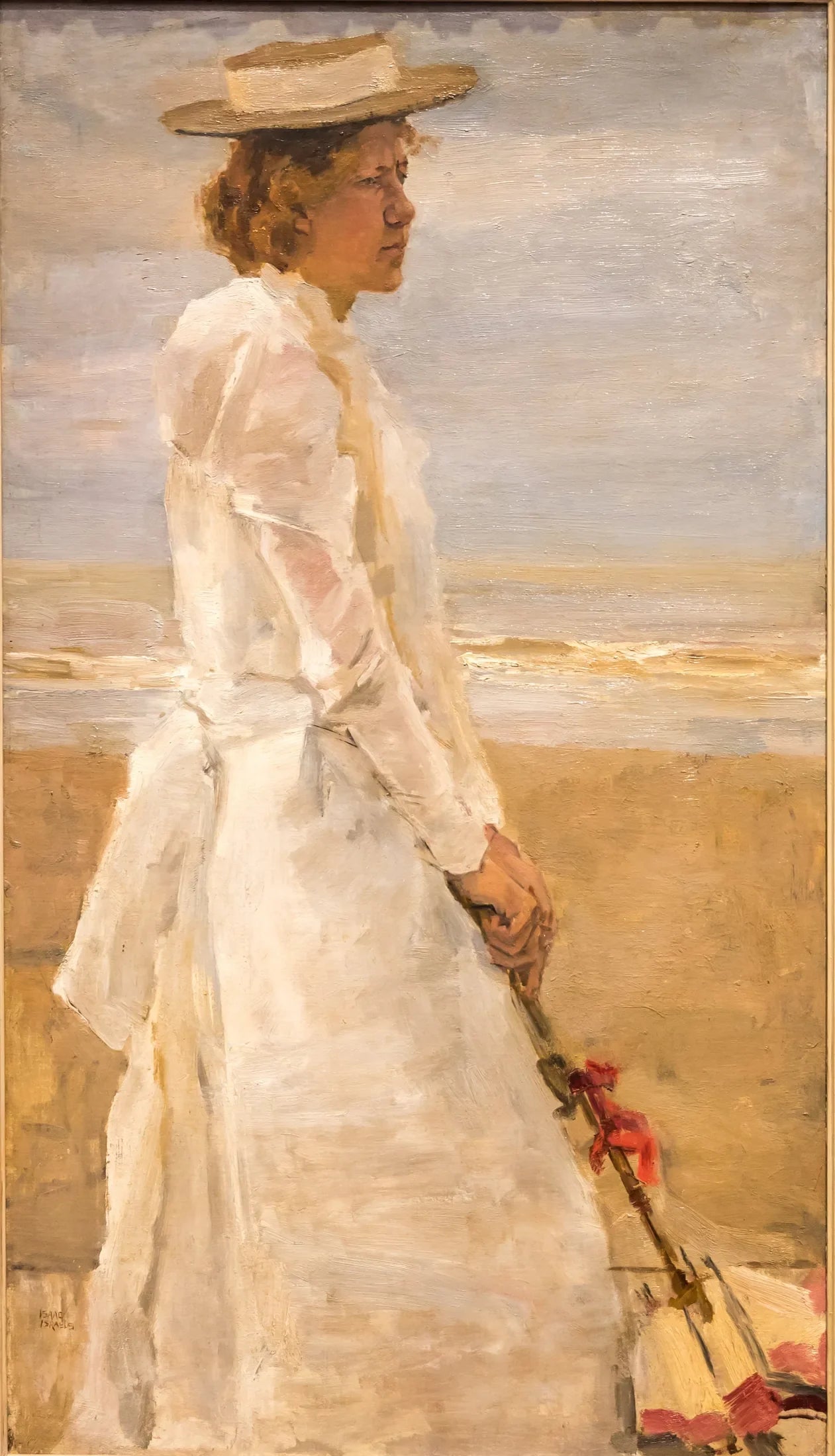 Portrait de Jacqueline Sandberg - Isaac Israëls image 1 reproduction d’œuvre d’art à l’huile