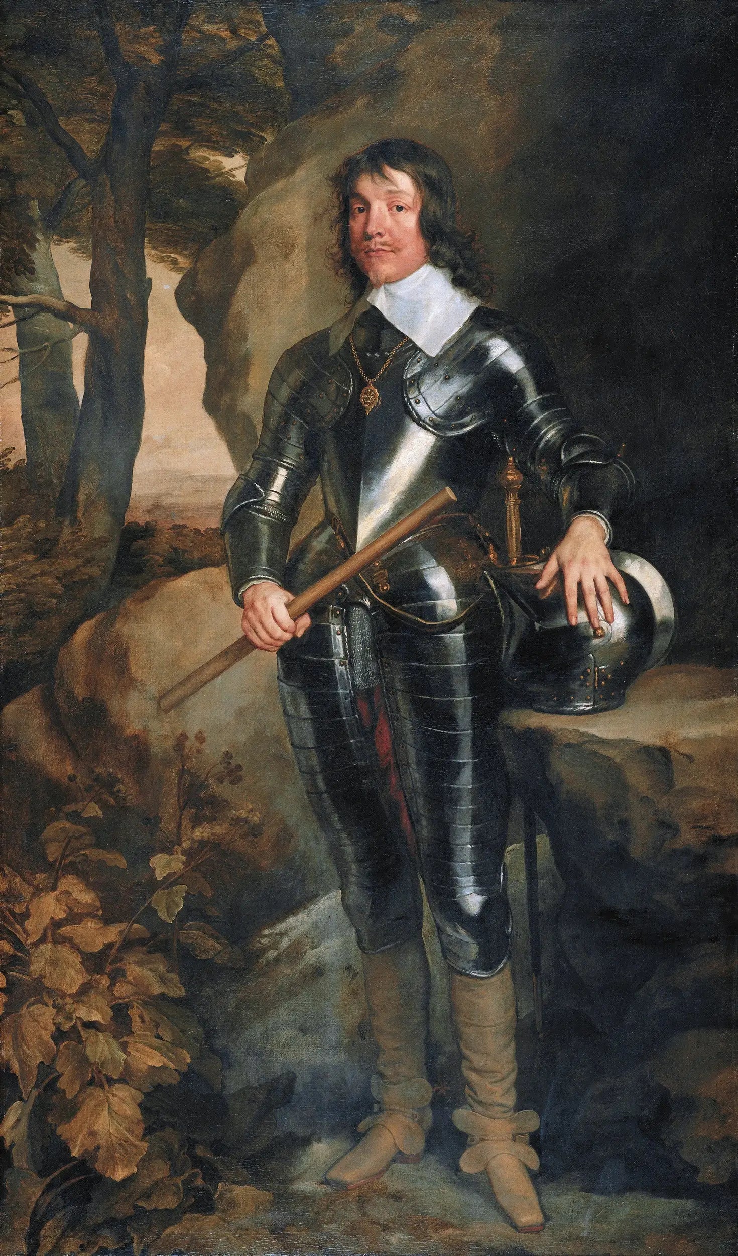 Portrait de Jacques, 1er duc de Hamilton (1606-1649) - Antoine van Dyck image 1 reproduction réalisée par Alpha Reproduction