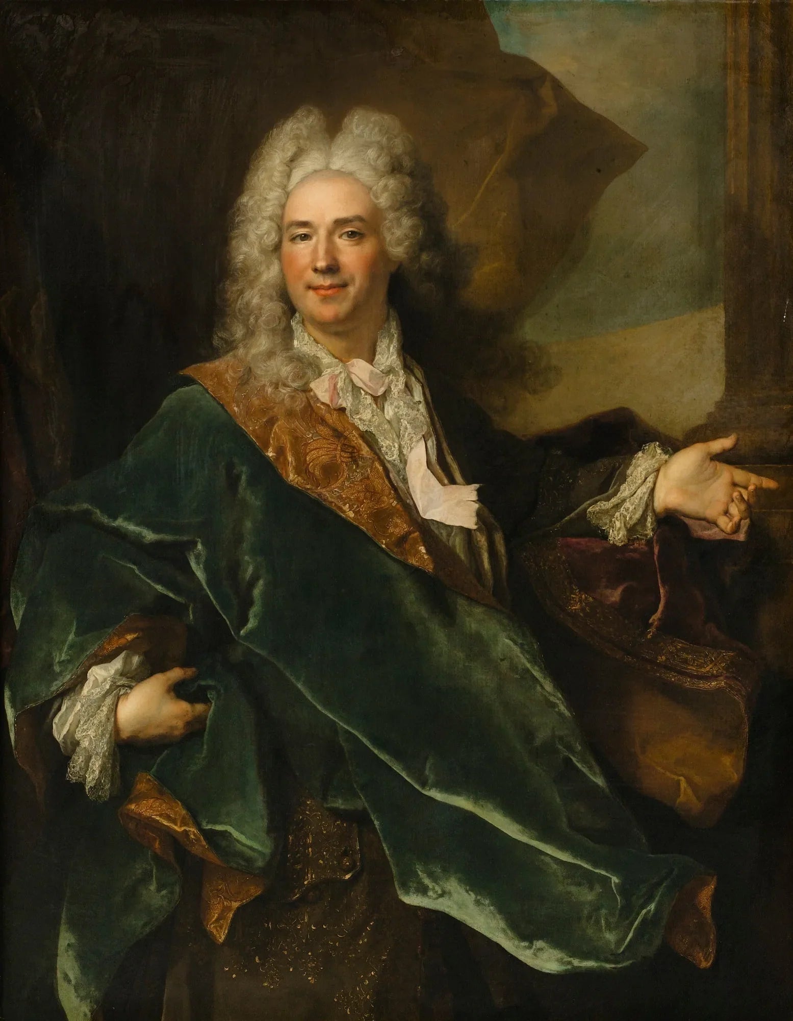 Portrait de Jacques-François de Chastenet, marquis de Puységur - Nicolas de Largillière image 1 reproduction d’œuvre d’art à l’huile