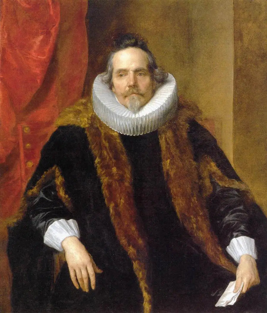 Portrait de Jacques Le Roy - Antoine van Dyck image 1 reproduction artisanale de tableau