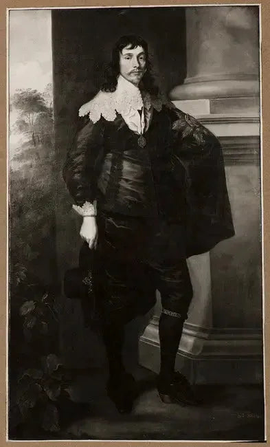 Portrait de James, 3e marquis et 1er duc de Hamilton - Antoine van Dyck image 1 copie de tableau peinte à la main