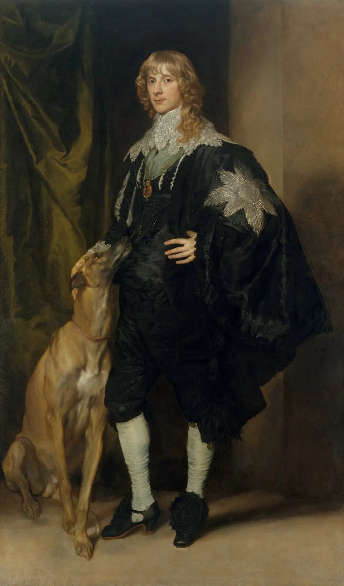 Portrait de James Stuart, duc de Lennox et Richmond - Antoine van Dyck image 1 reproduction artisanale de tableau