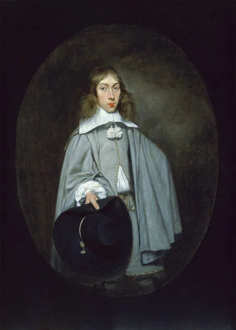 Portrait de Jan Craeyvanger (1641–après 1668) - Gerard ter Borch image 1 reproduction de peinture à l’huile
