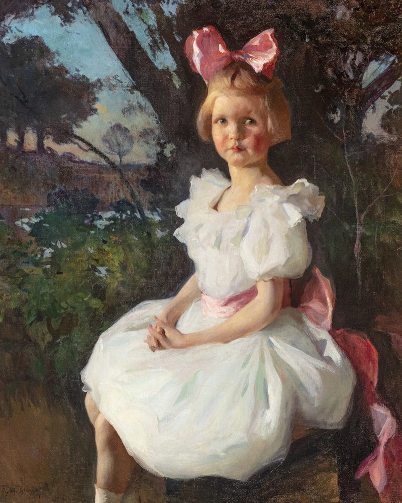 Portrait de Jane Shattuck - Frank Weston Benson