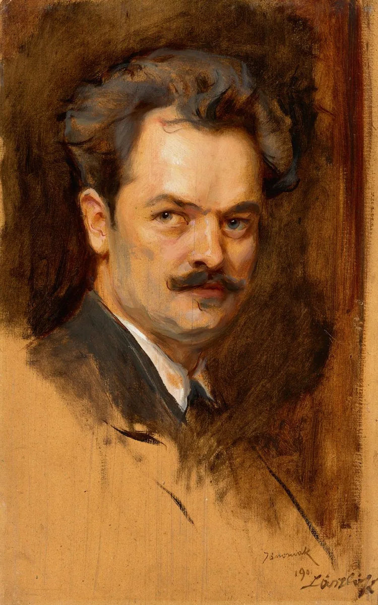 Portrait de János Fadrusz - Philip de László image 1 reproduction réalisée par Alpha Reproduction