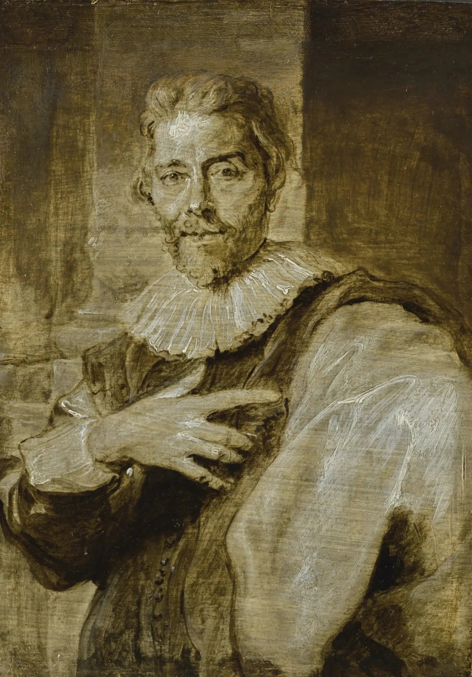 Portrait de Jean-Baptiste Barbé (1578-1649) - Antoine van Dyck image 1 tableau peint à l’huile sur toile