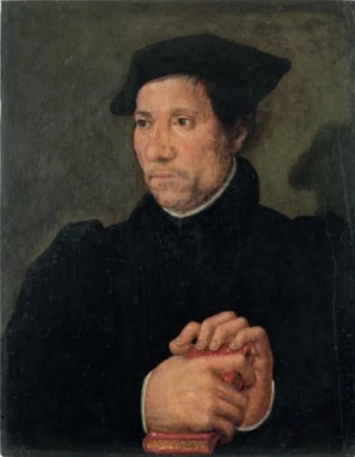 Portrait de Jean Bouvyer - Jean Cousin l'Ancien image 1 reproduction de peinture à l’huile