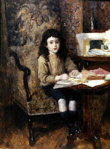 Portrait de Jean Buhot - Norbert Gœneutte image 1 reproduction artisanale de tableau