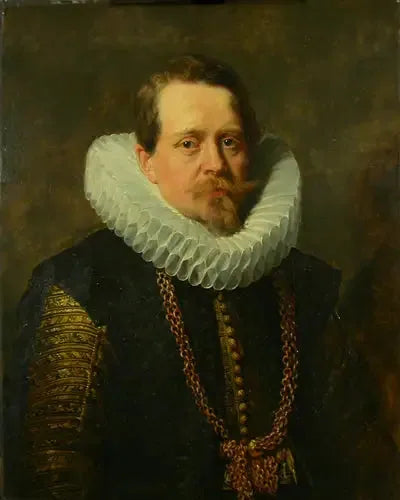 Portrait de Jean-Charles de Cordes - Peter Paul Rubens image 1 reproduction artisanale de tableau