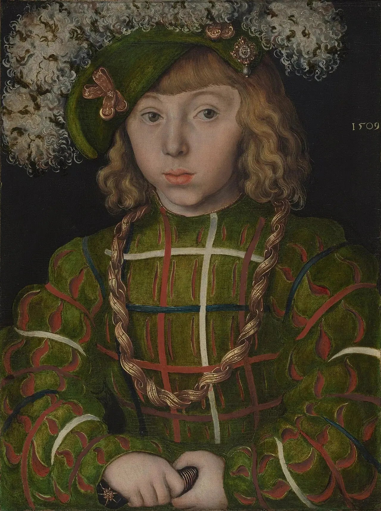 Portrait de Jean-Frédéric Ier de Saxe - Lucas Cranach the Elder image 1 tableau peint à l’huile sur toile