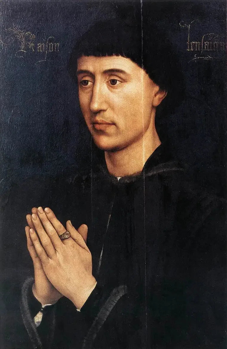 Portrait de Jean de Froimont - Rogier van der Weyden image 1 tableau peint à l’huile sur toile