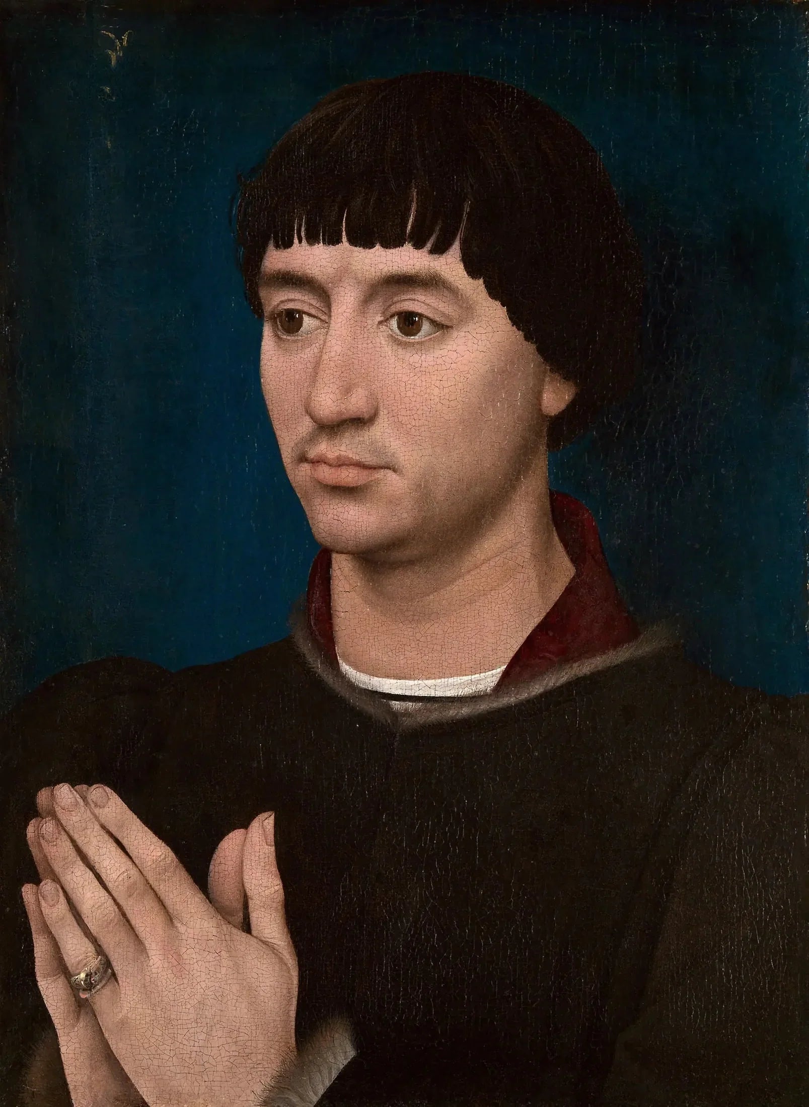 Portrait de Jean Gros - Rogier van der Weyden image 1 reproduction artisanale de tableau
