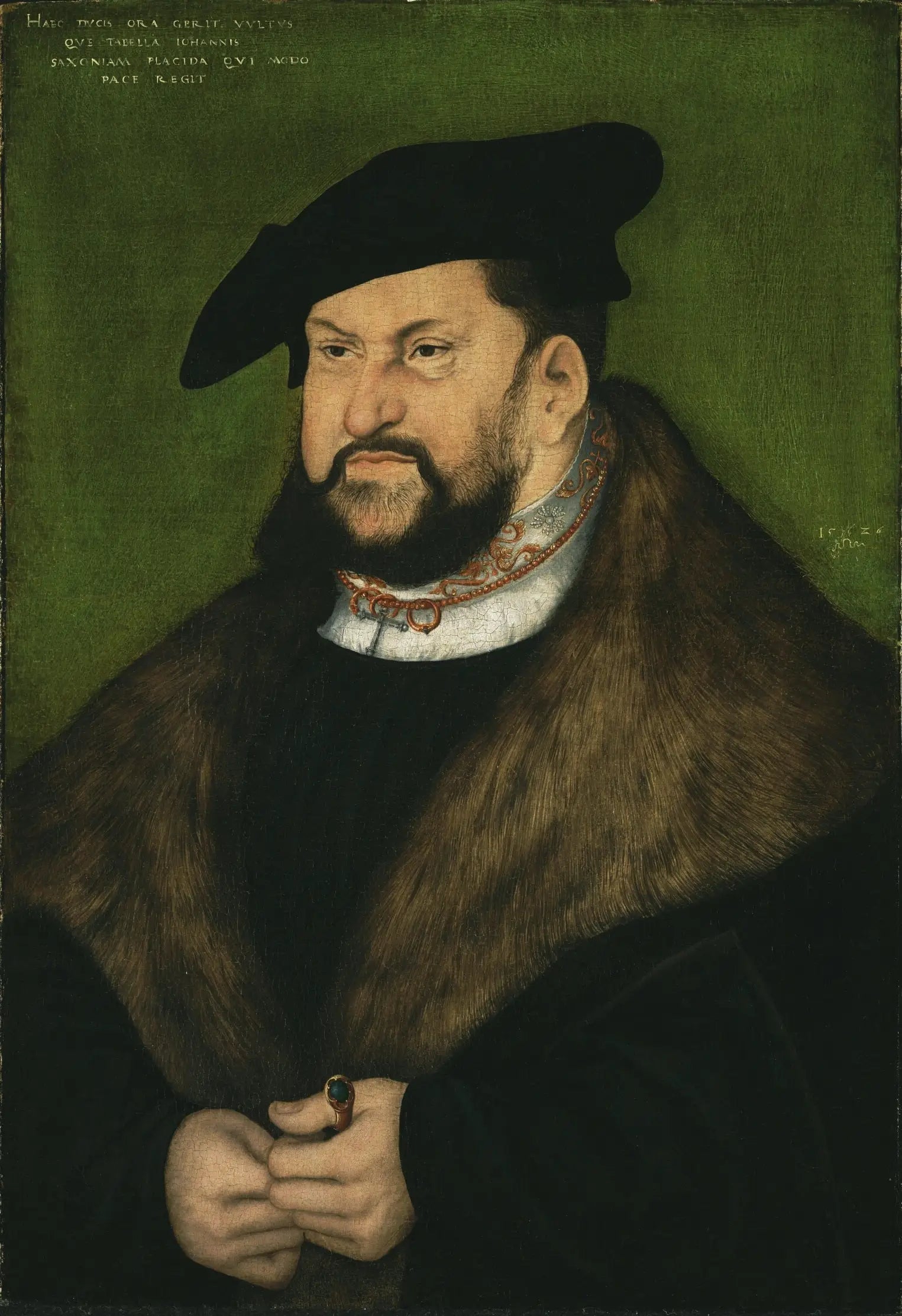 Portrait de Jean le Constant, électeur de Saxe - Lucas Cranach the Elder image 1 copie peinte à la main à l’huile