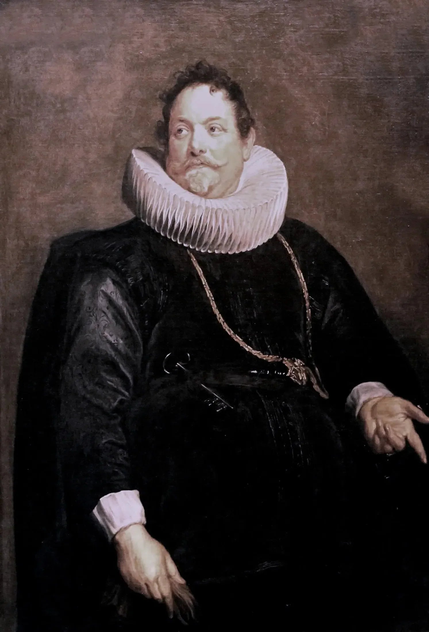 Portrait de Jean de Montfort - Antoine van Dyck image 1 reproduction de peinture à l’huile