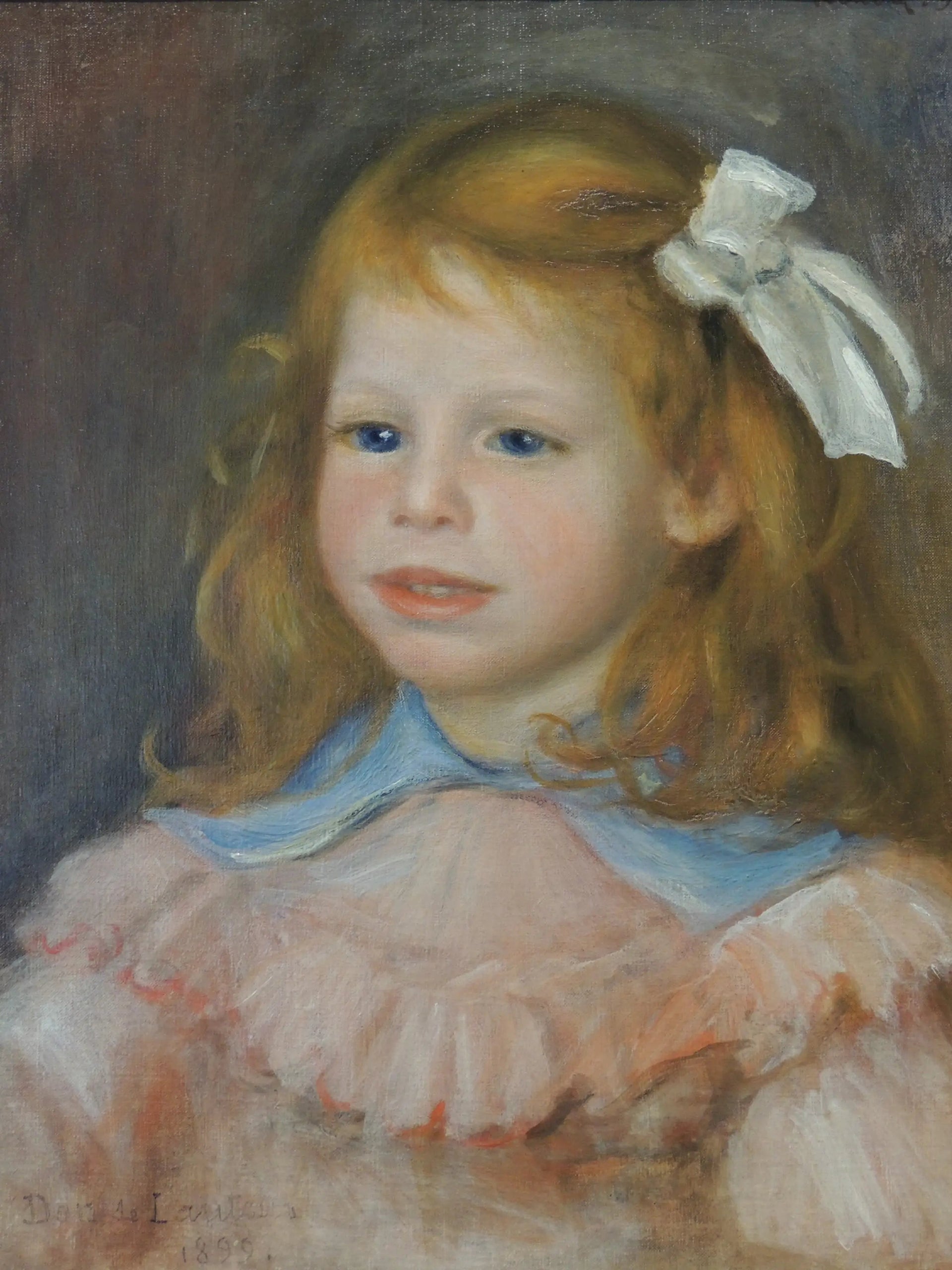 Portrait de Jean - Pierre-Auguste Renoir image 1 reproduction artisanale de tableau