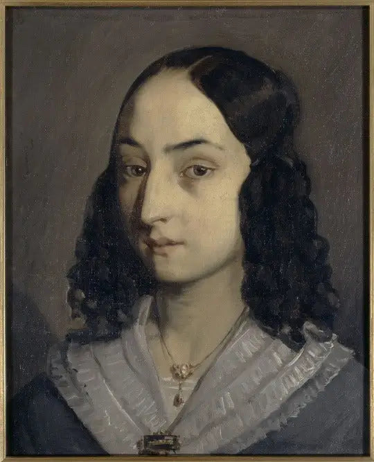 Portrait de Jeanne Doré - Jean-François Millet image 1 reproduction de peinture à l’huile