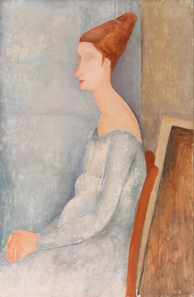 Portrait de Jeanne Hébuterne - Amedeo Modigliani