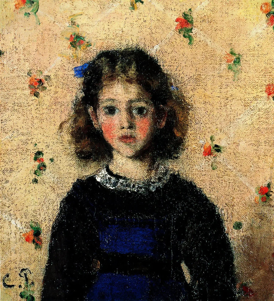 Portrait de Jeanne Pissarro dit Minette - Camille Pissarro