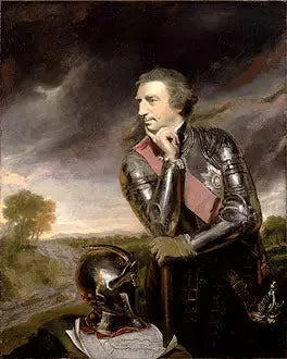 Portrait de Jeffrey Amherst (1717-1797), général britannique - Joshua Reynolds image 1 copie peinte à la main à l’huile