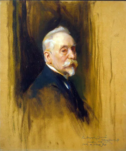 Portrait de Jenő Rákosi - Philip de László image 1 reproduction de peinture à l’huile