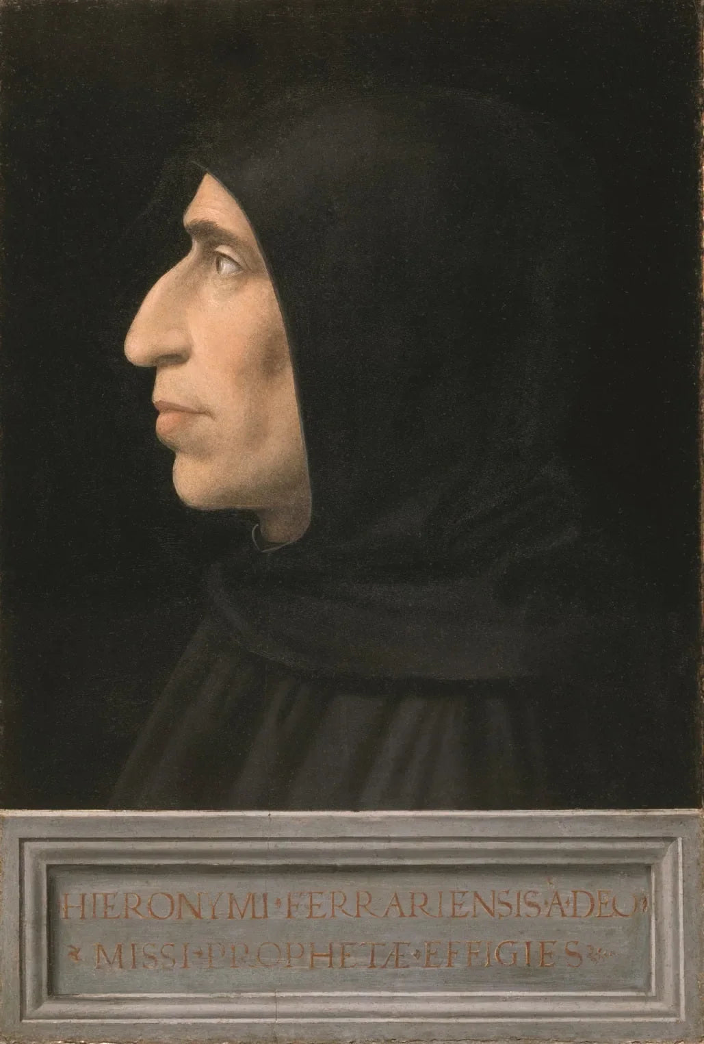 Portrait de Jérôme Savonarole - Fra Bartolomeo image 1 tableau peint à l’huile sur toile