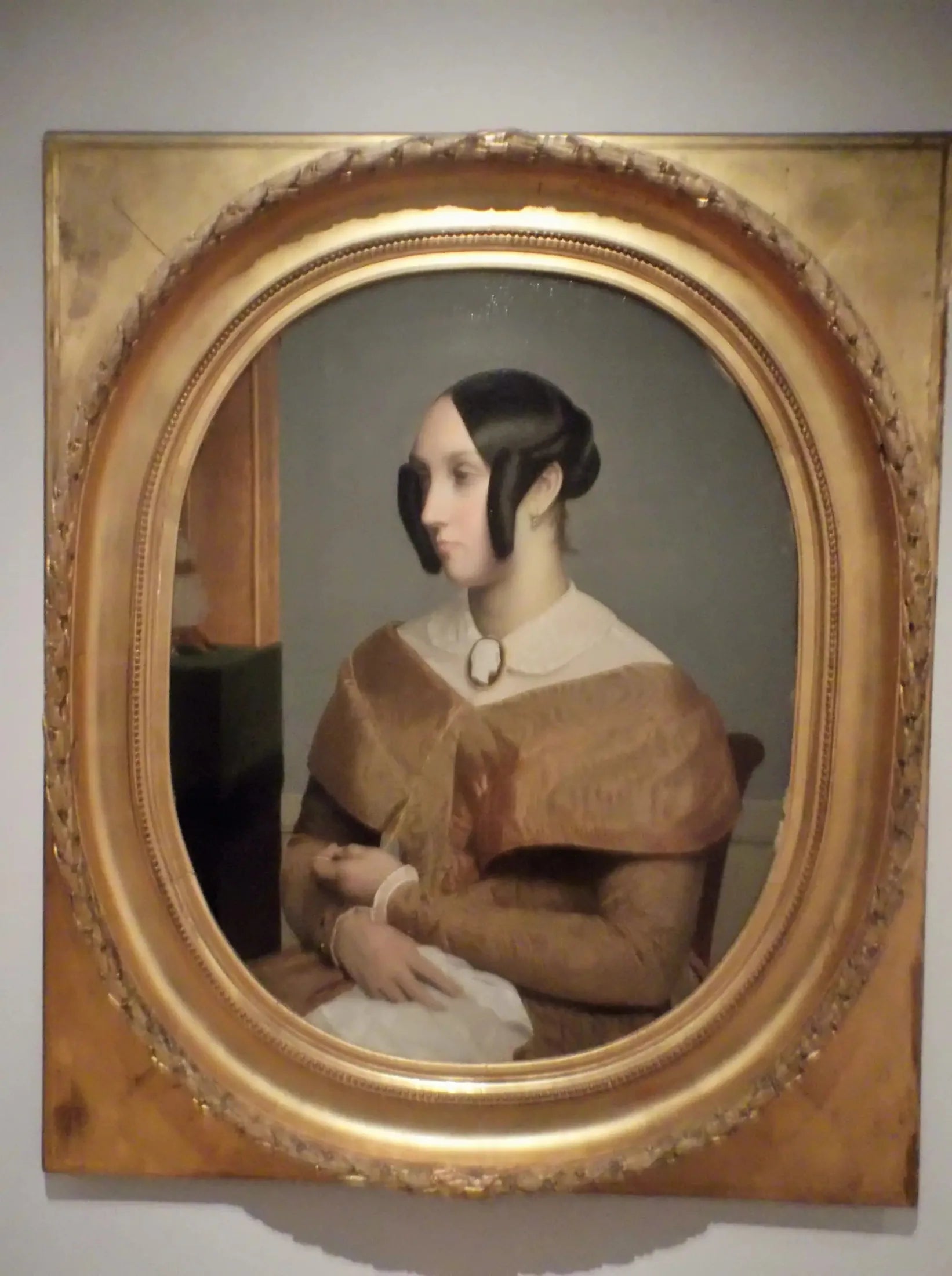 Portrait de jeune femme - Jean-Léon Gérôme image 1 reproduction de peinture à l’huile
