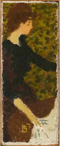 Portrait de jeune fille - Pierre Bonnard image 1 tableau peint à l’huile sur toile