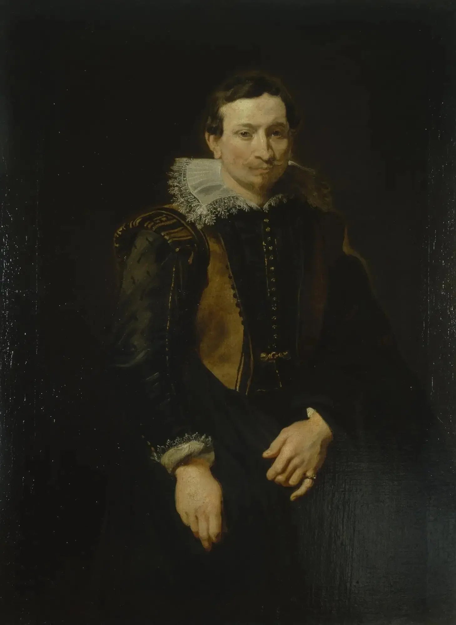 Portrait de jeune homme - Antoine van Dyck image 1 reproduction artisanale de tableau