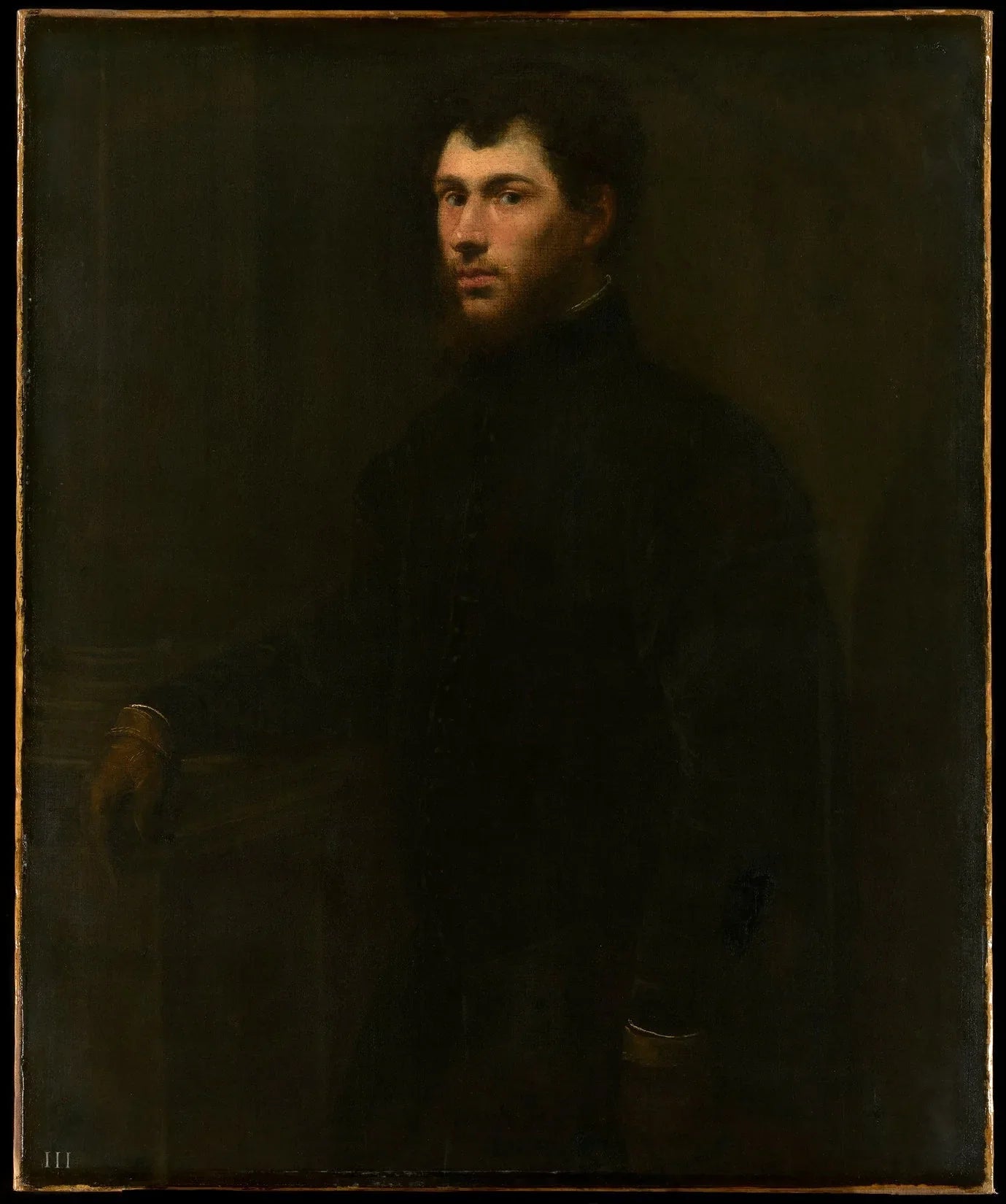 Portrait de jeune homme - Jacopo Tintoretto image 1 reproduction de peinture à l’huile