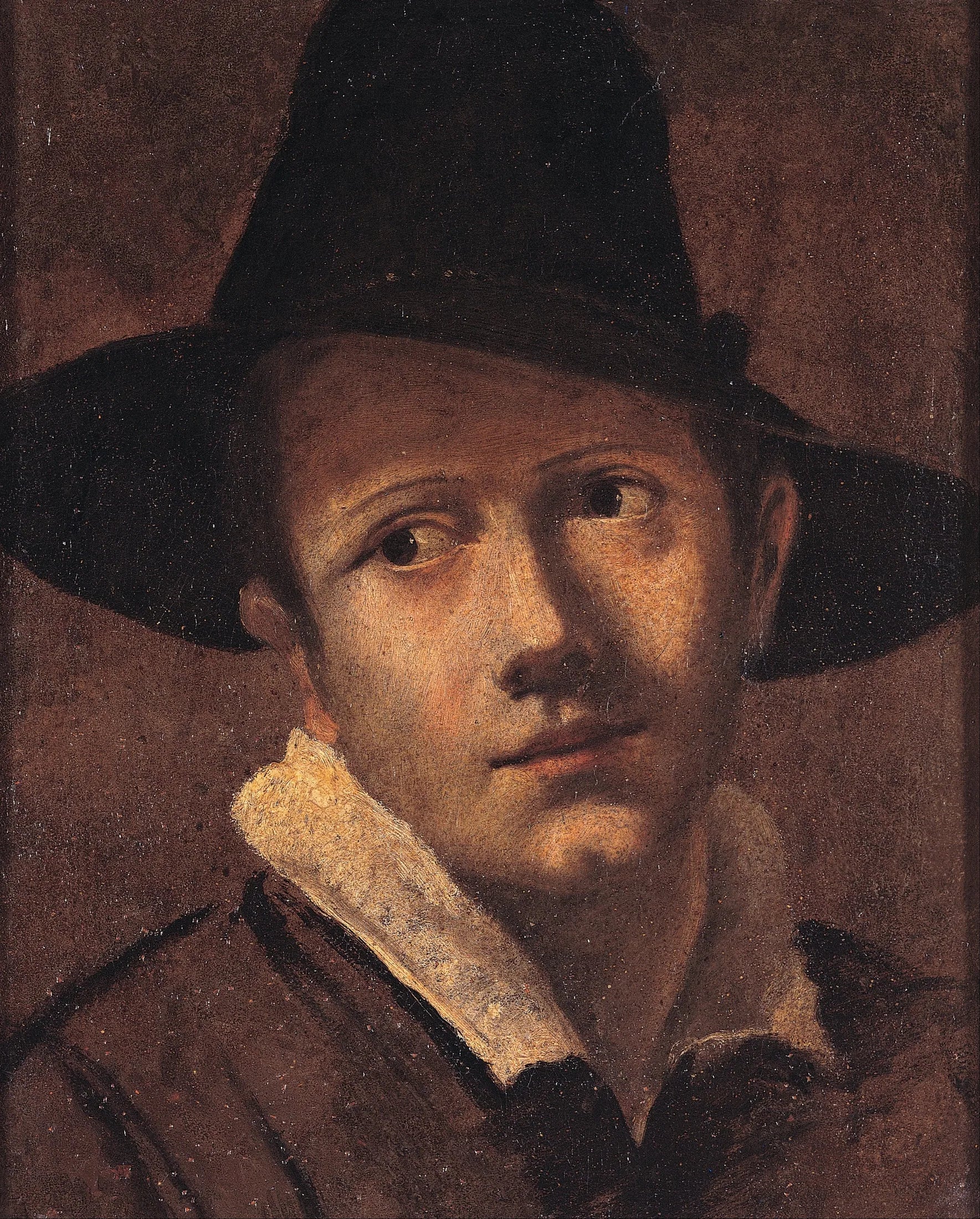 Portrait de jeune homme - Ludovico Carracci image 1 reproduction artisanale de tableau