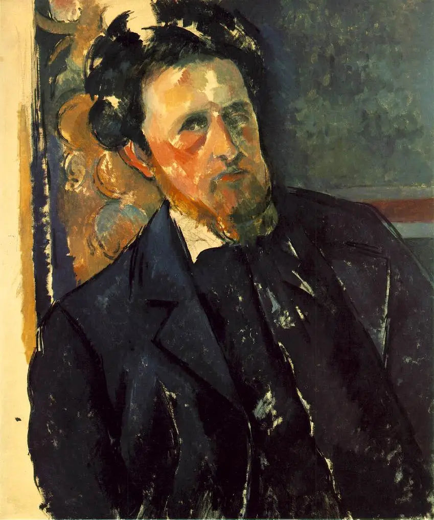 Portrait de Joachim Gasquet - Paul Cézanne image 1 reproduction de peinture à l’huile