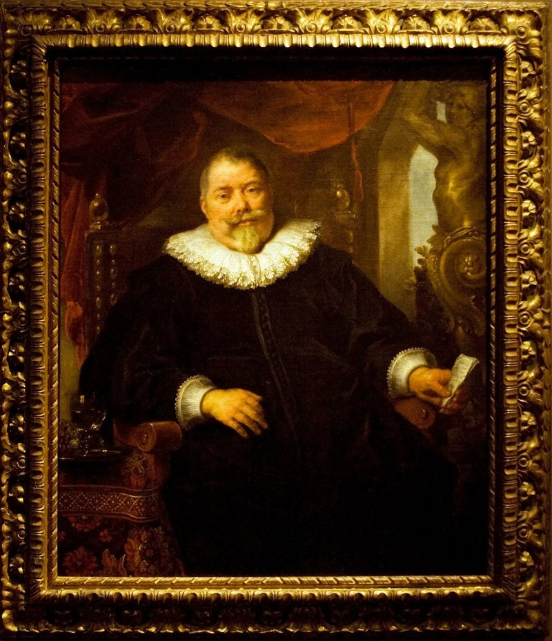 Portrait de Johan Wierts - Jacob Jordaens