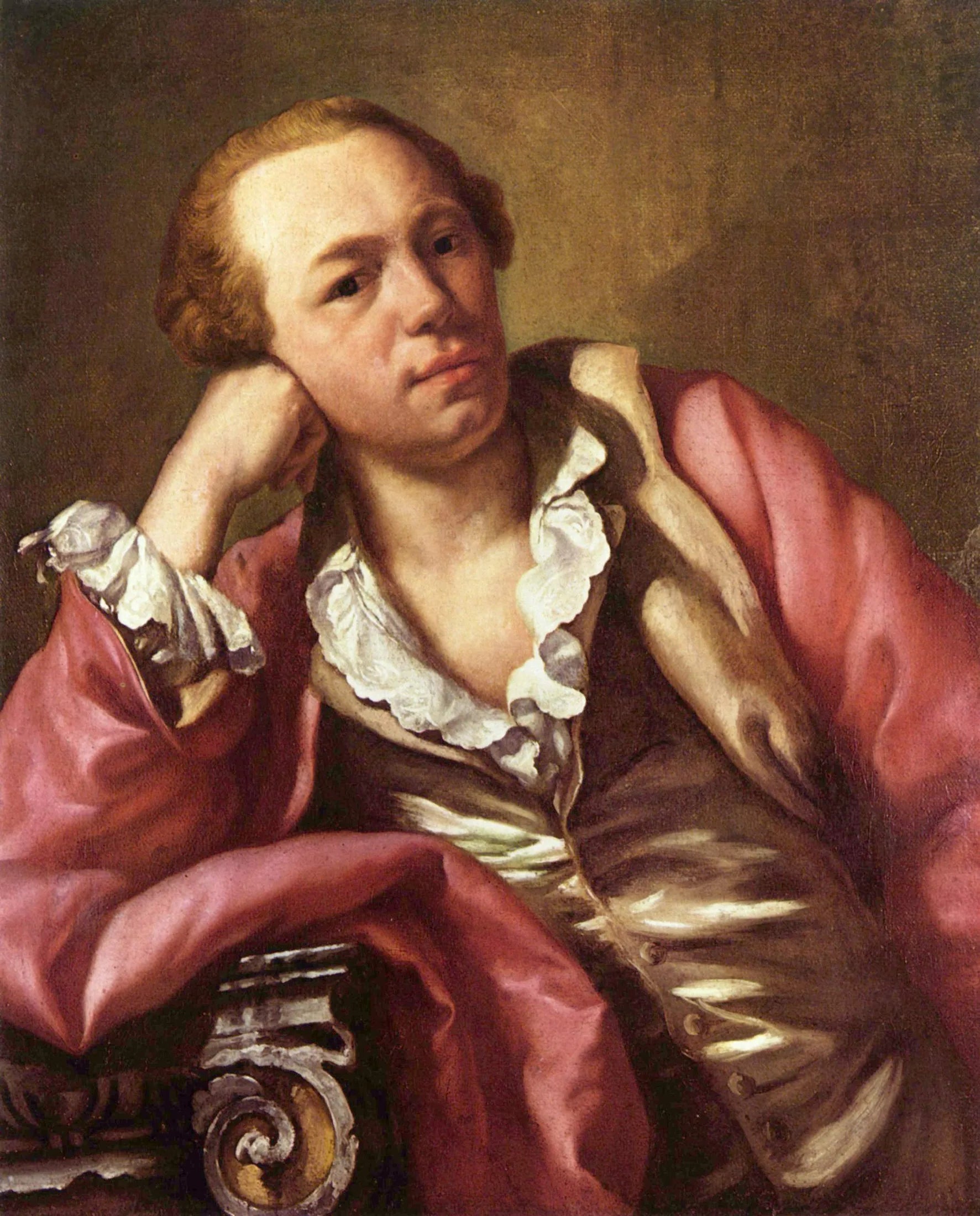 Portrait de Johann Dietrich Heumann (1724-1774) - Anton Raphael Mengs image 1 tableau peint à l’huile sur toile