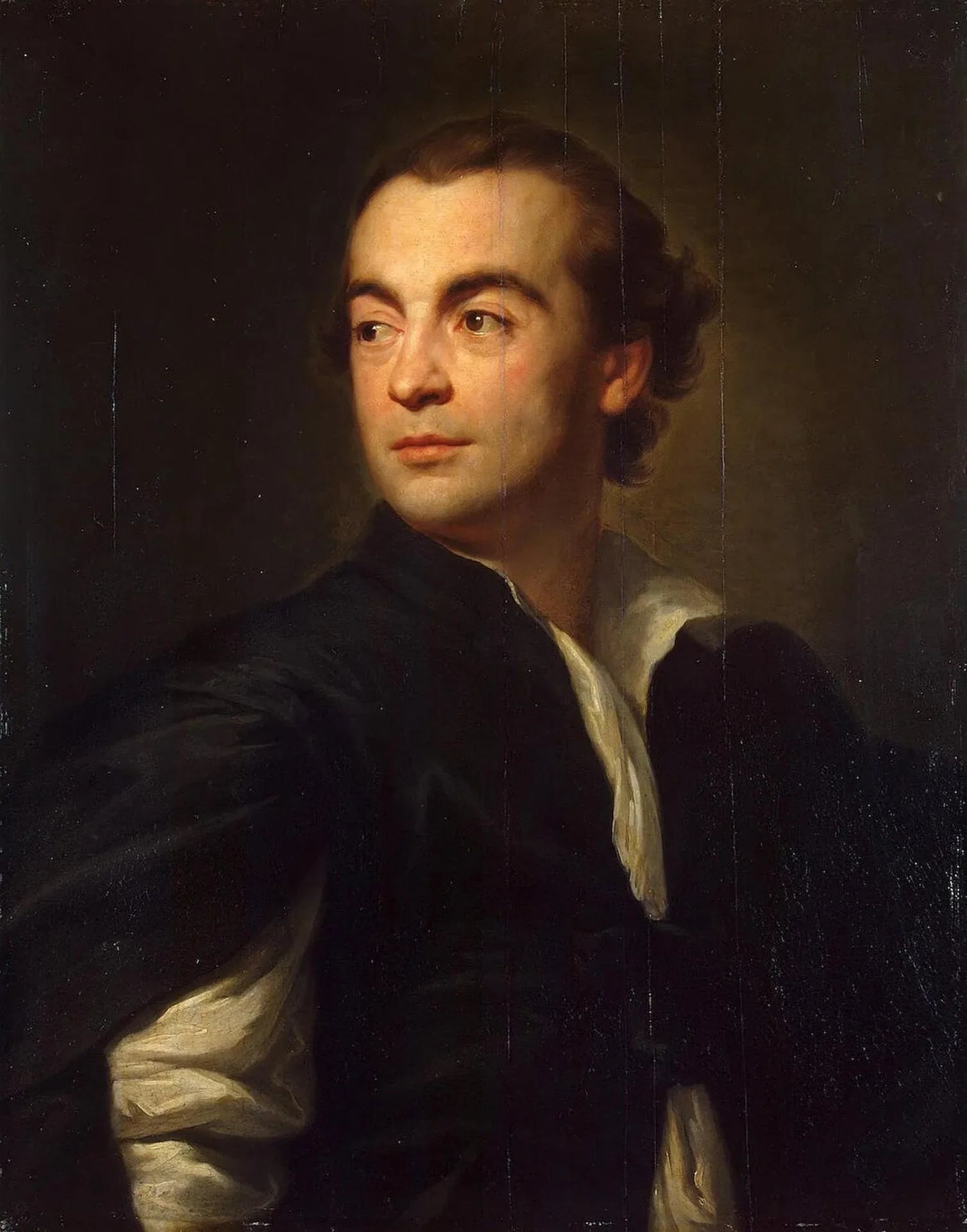 Portrait de Johann Joachim Winckelmann (?) - Anton Raphael Mengs image 1 reproduction artisanale de tableau