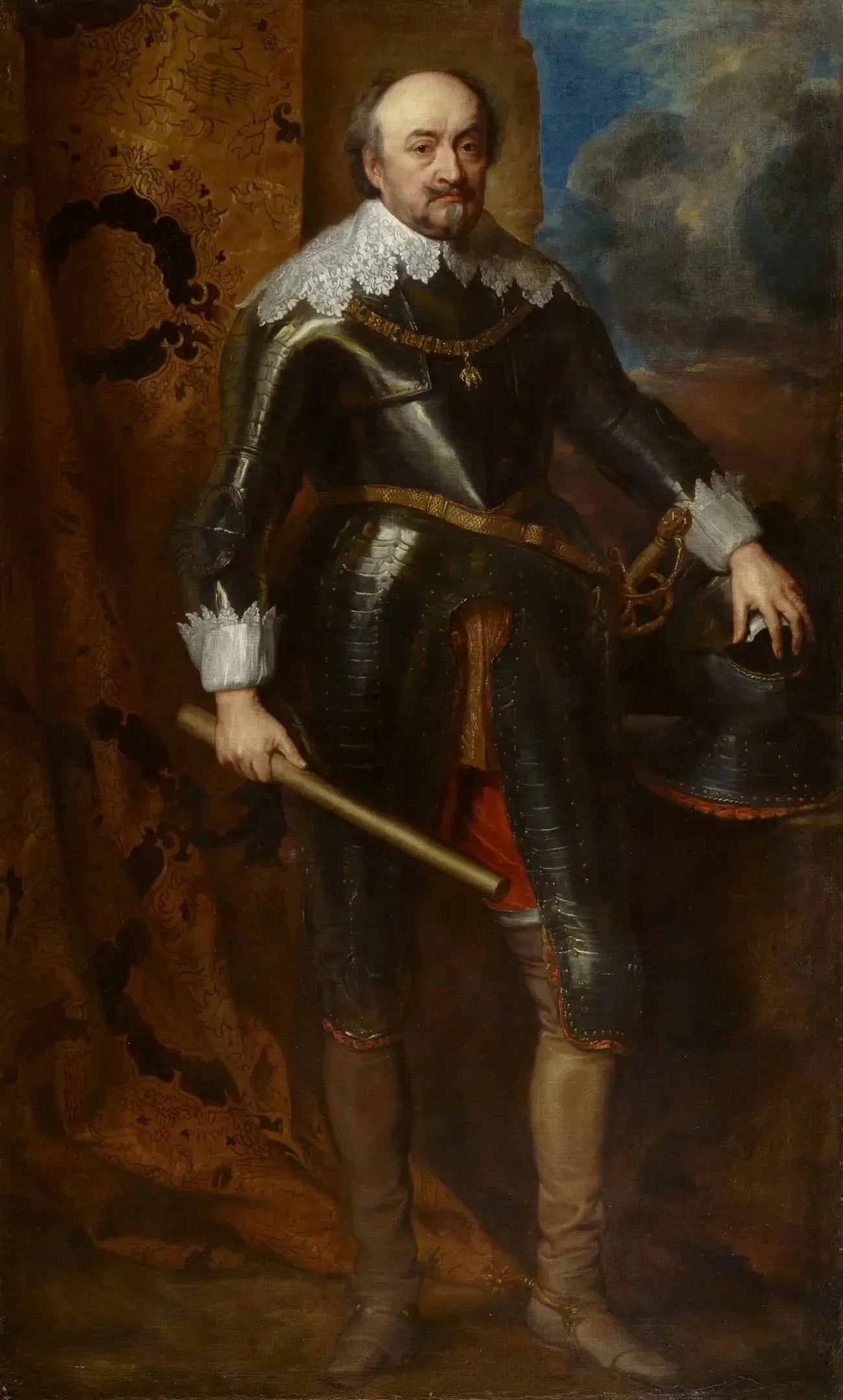 Portrait de Johann VIII, comte de Nassau-Siegen - Antoine van Dyck image 1 tableau peint à l’huile sur toile