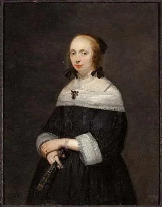 Portrait de Johanna Kelffken (?-1701) - Gerard ter Borch image 1 reproduction réalisée par Alpha Reproduction