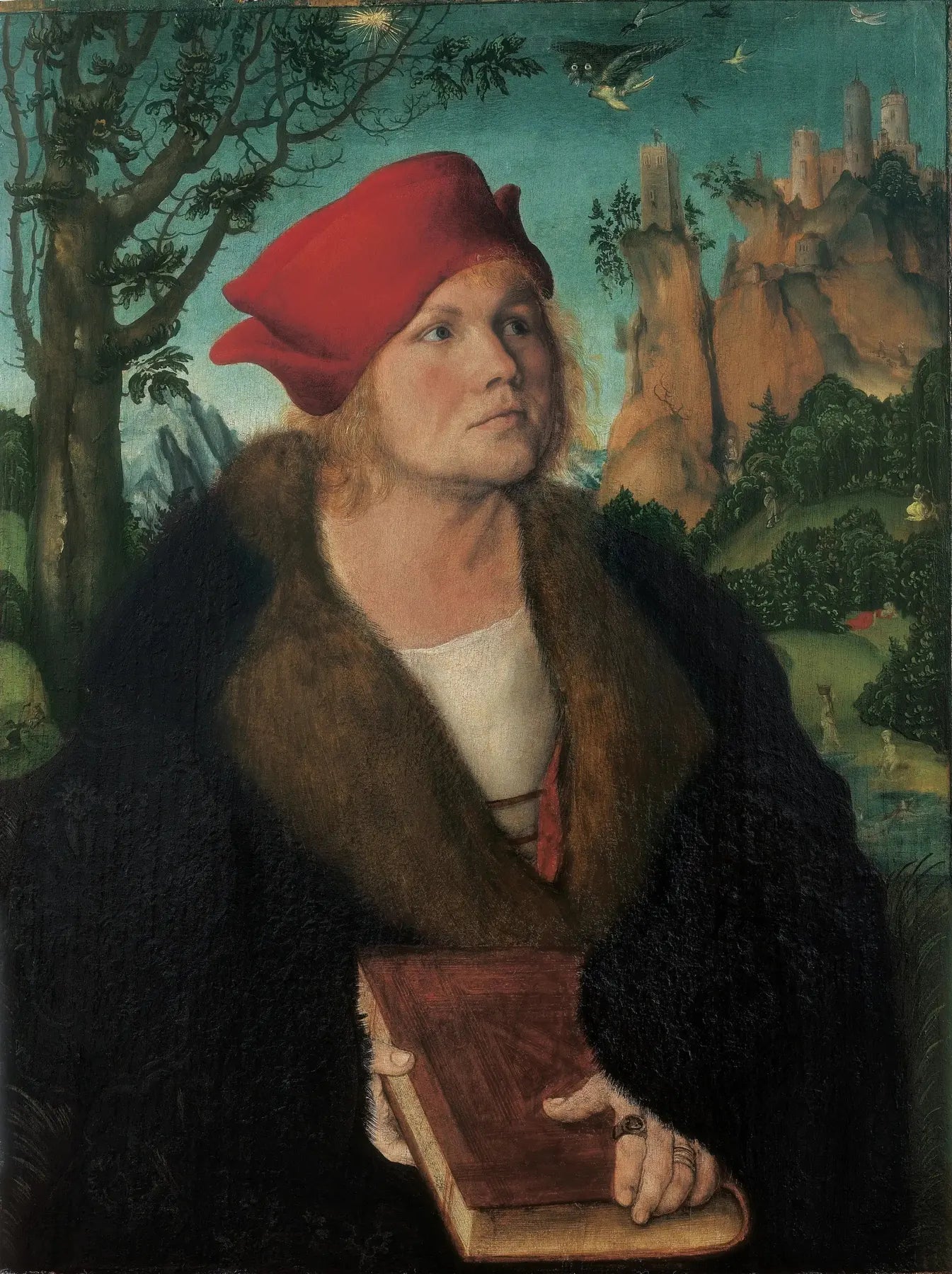 Portrait de Johannes Cuspinian - Lucas Cranach the Elder image 1 reproduction réalisée par Alpha Reproduction