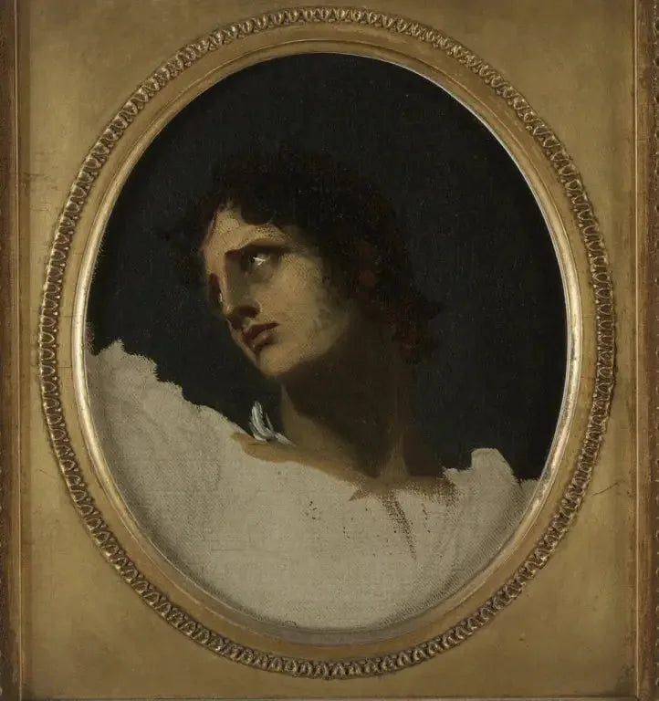 Portrait de John Philip Kemble (fragment) - Thomas Lawrence image 1 reproduction artisanale de tableau