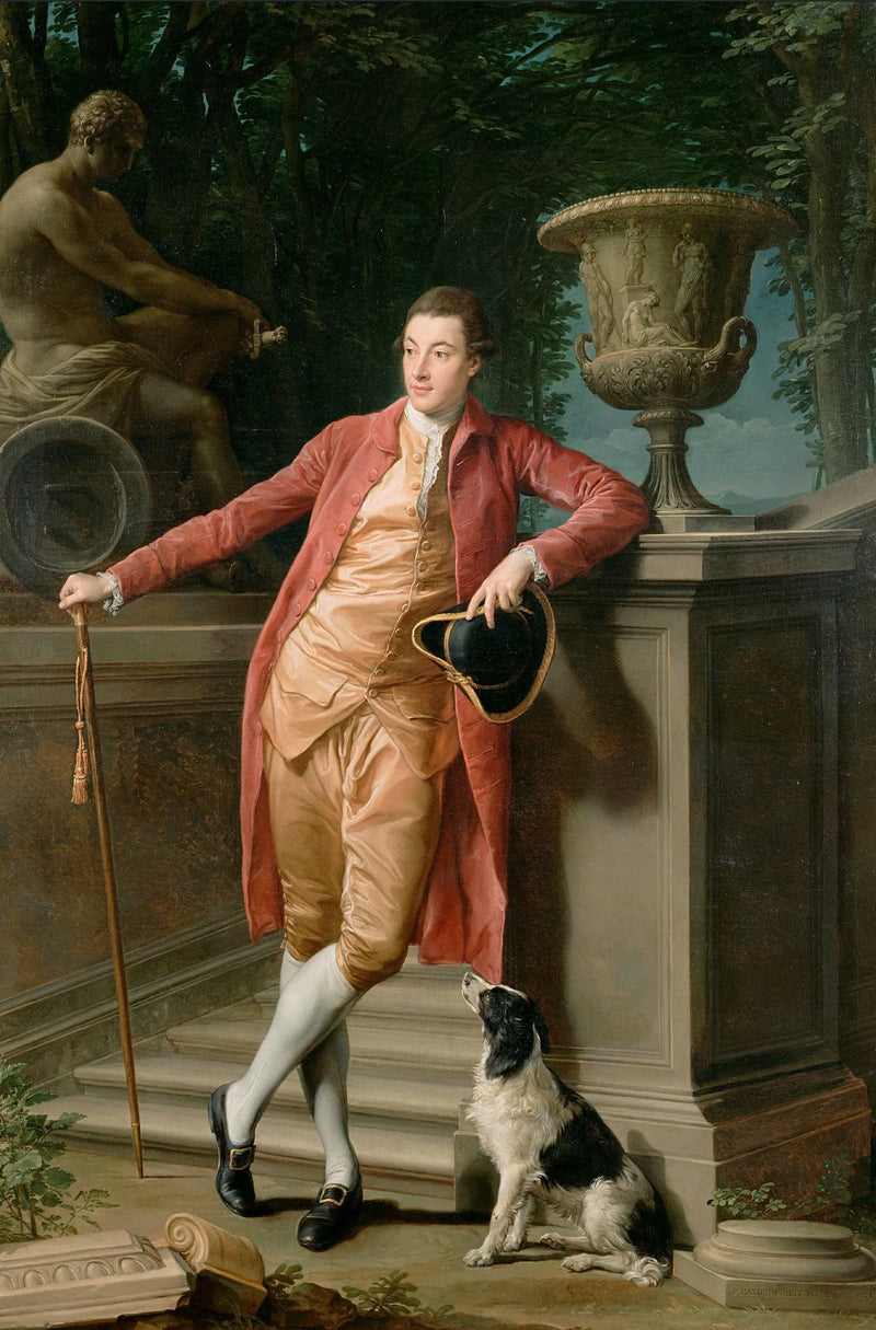 Portrait de John Talbot, futur 1er comte Talbot - Pompeo Batoni