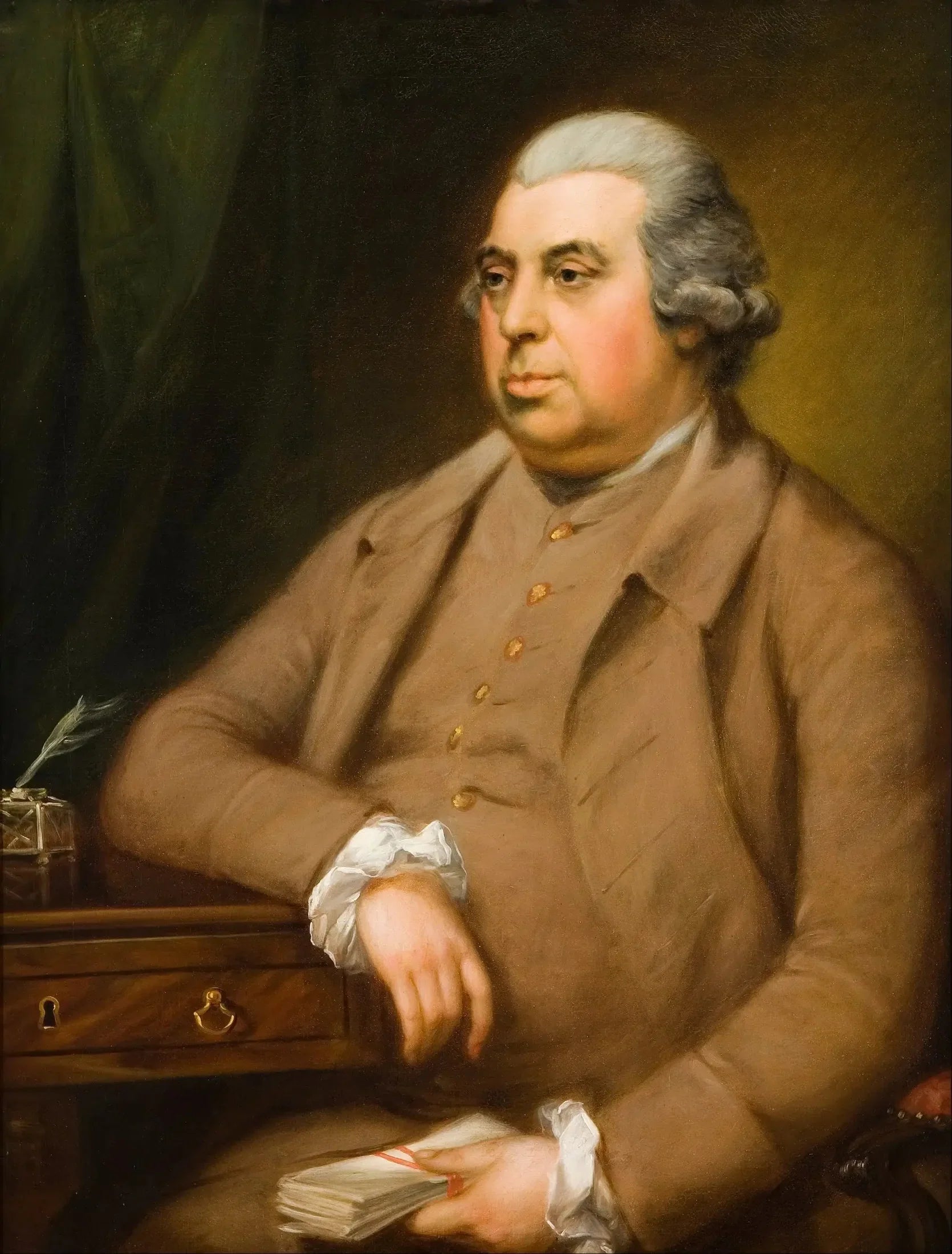 Portrait de John Thornton, Esq. - Thomas Gainsborough image 1 tableau peint à l’huile sur toile