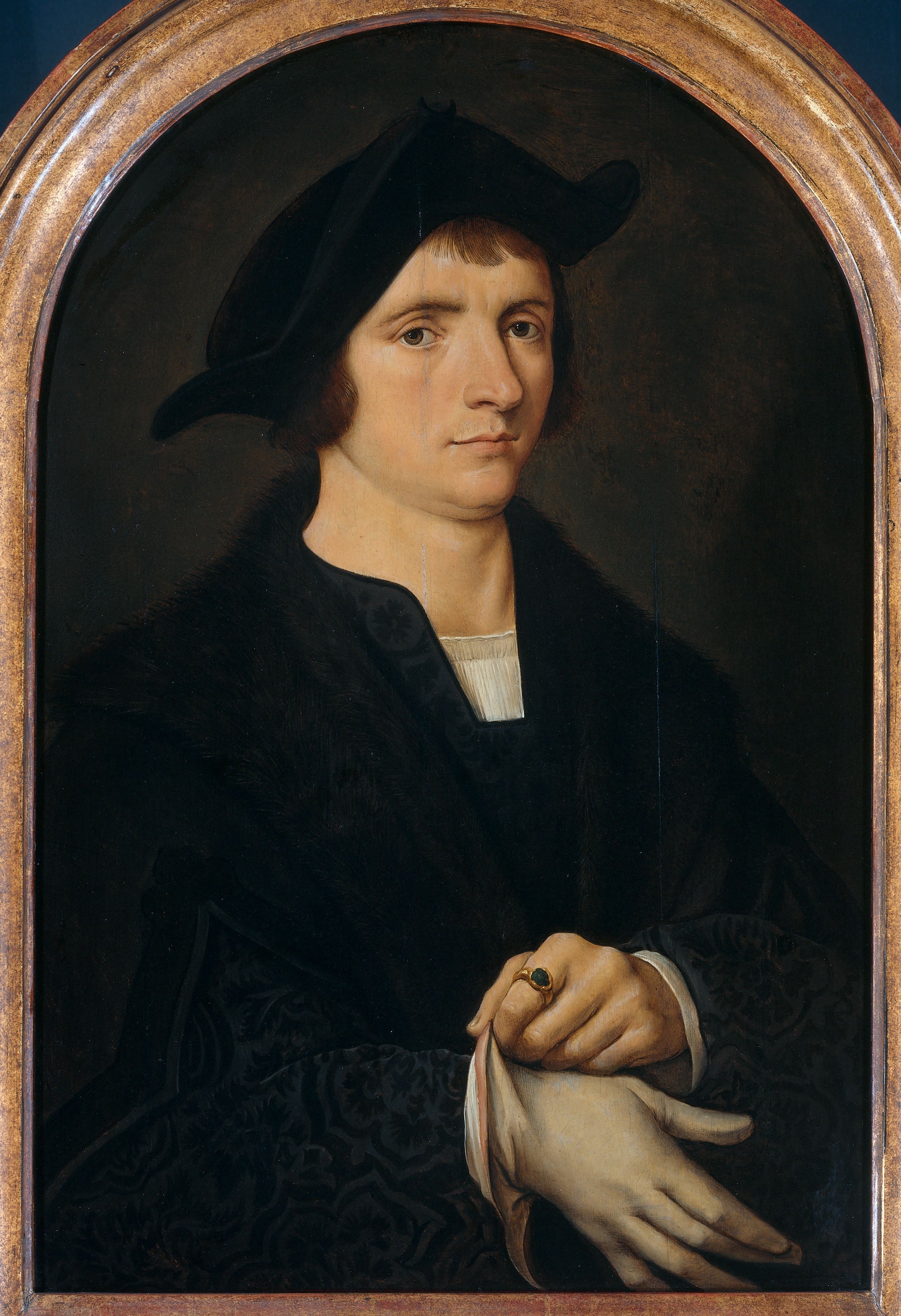 Portrait de Joris Vézeleer - Joos van Cleve - Alpha Reproduction