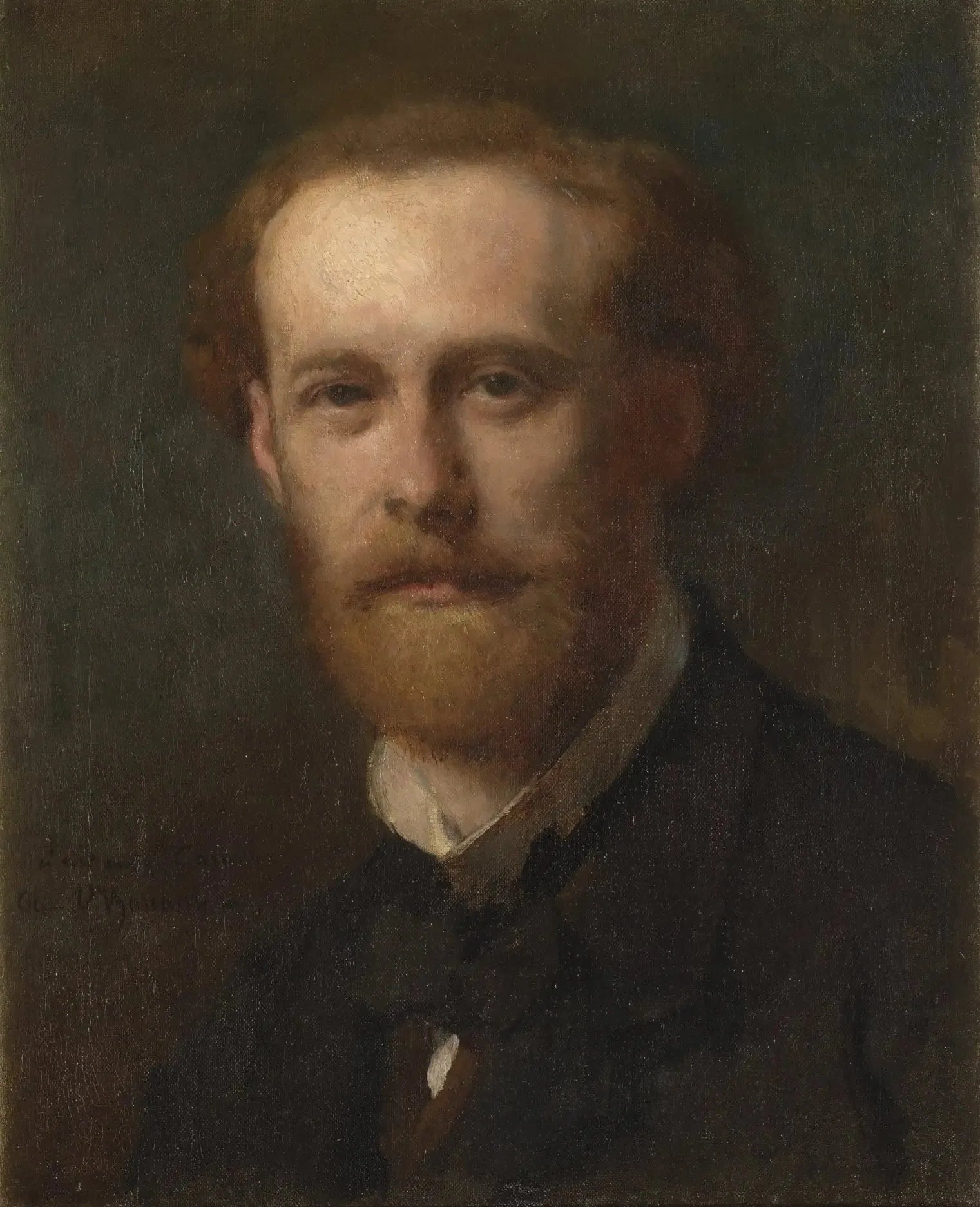 Portrait de José Casado del Alisal - Léon Bonnat image 1 copie peinte à la main à l’huile