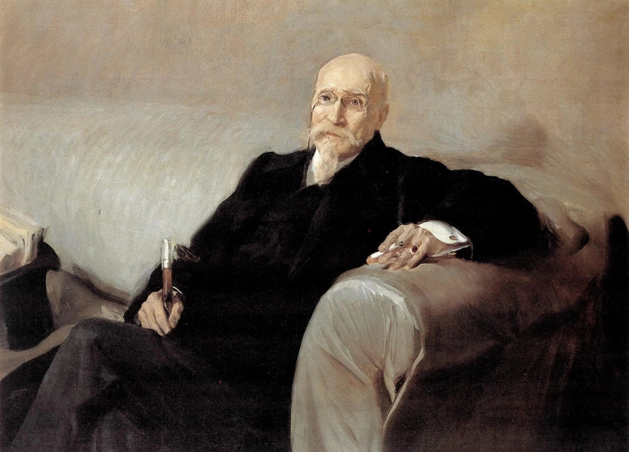 Portrait de José Echegaray - Joaquín Sorolla