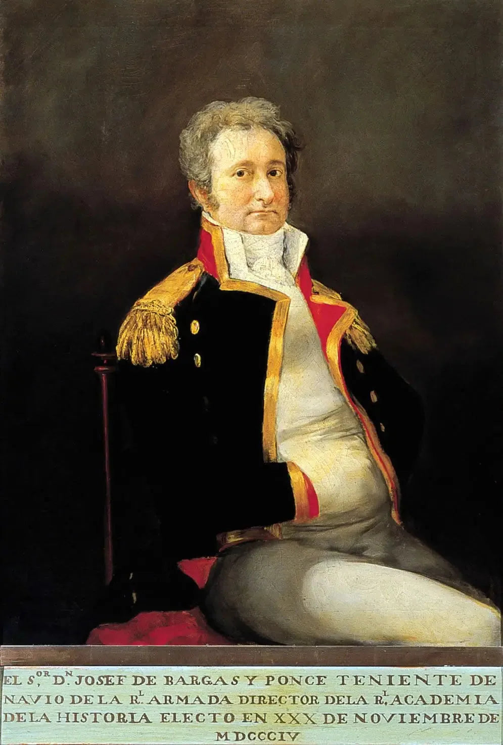 Portrait de José de Vargas Ponce - Francisco de Goya image 1 reproduction de peinture à l’huile